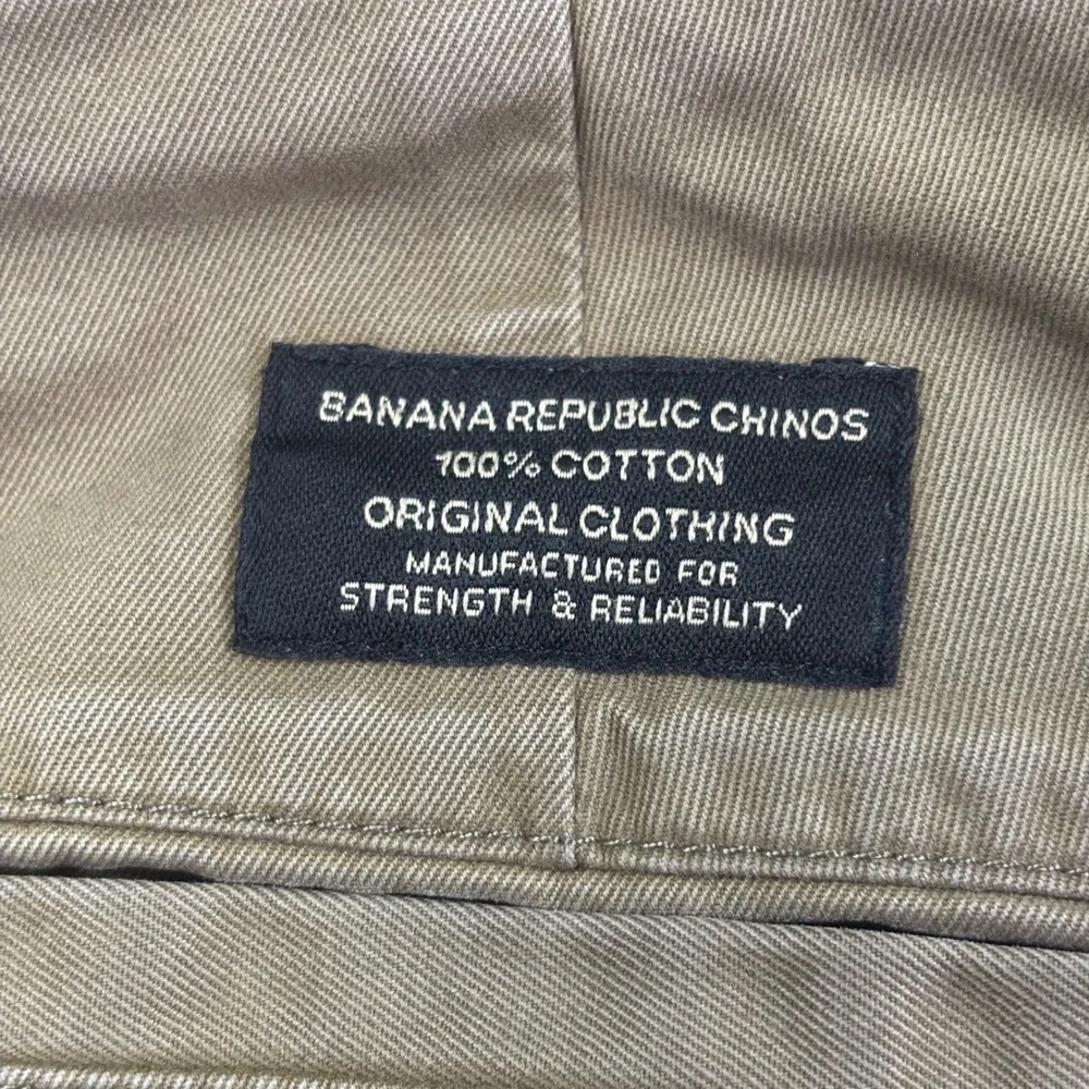 Banana Republic Chinos 31x30 Brown Straight Fit Gavin Pants Mens